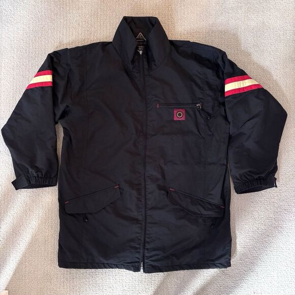 Burton Jackets & Blazers - VTG 90s Burton Biolight Snowboard Jacket Mens Large Black Baggy Biolite Y2K